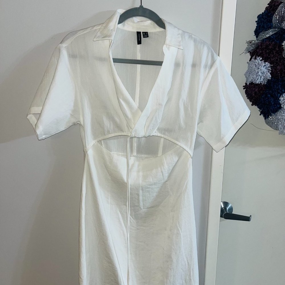 Simple White Dress